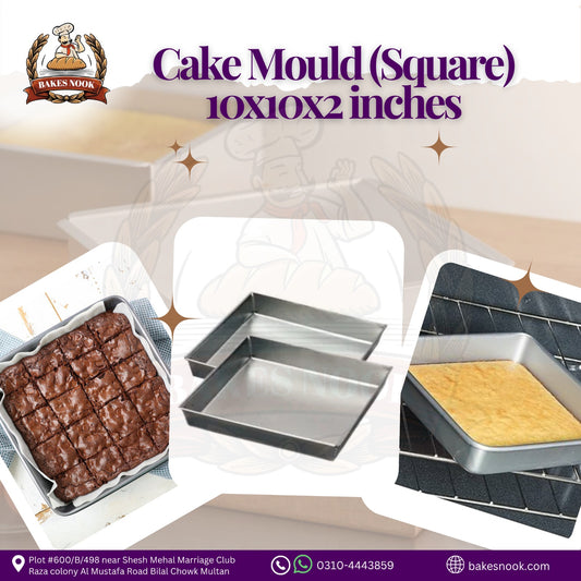 CAKE MOLD 10*10*2