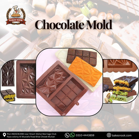 Silicone Chocolate Bar Mold