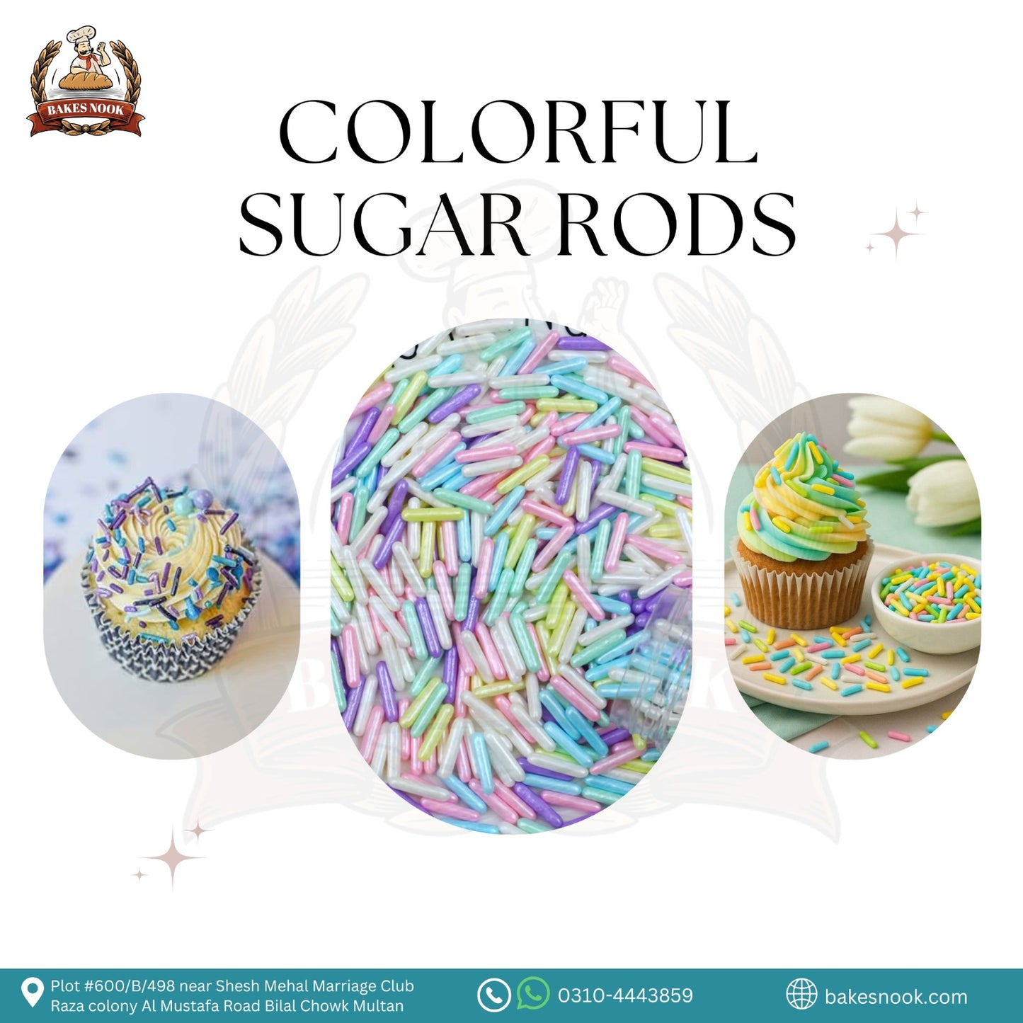 Colorful Sugar Rods