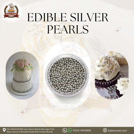 Edible Silver Pearls