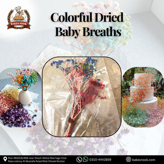 COLOURFUL CRIED BABY BREATH
