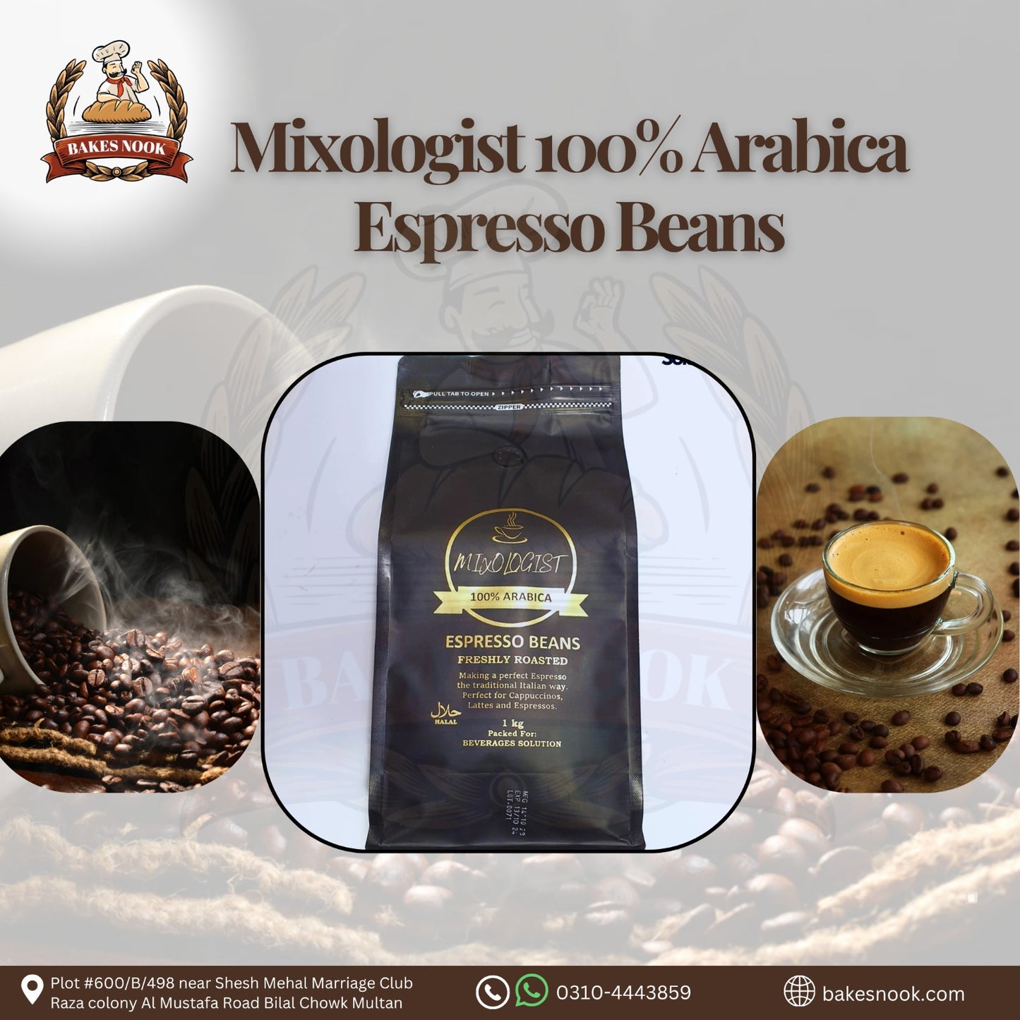 MIXOLOGIST 100% ARABICA ESPRESSO BEANS