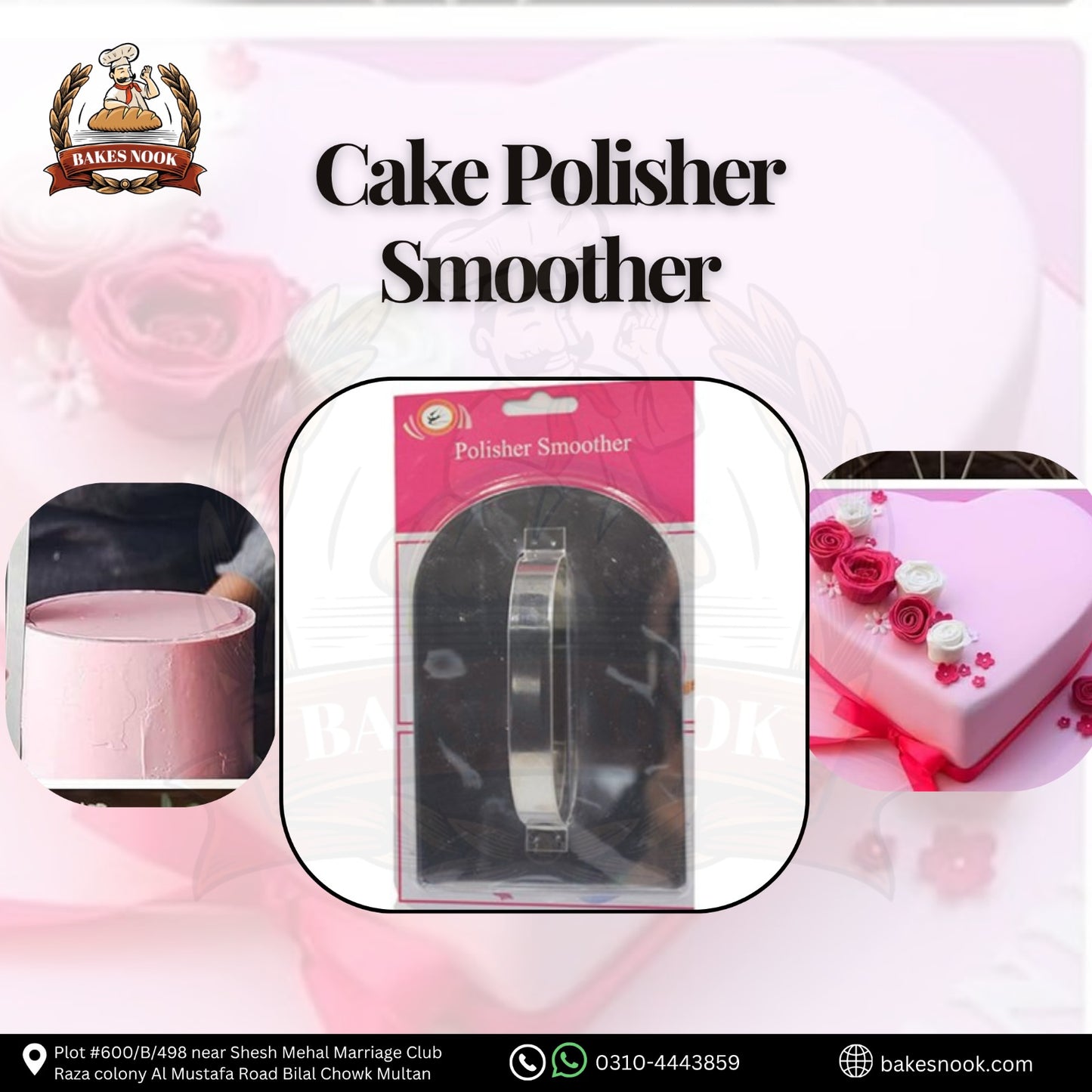 CAKE POLISHER SMOOTHER