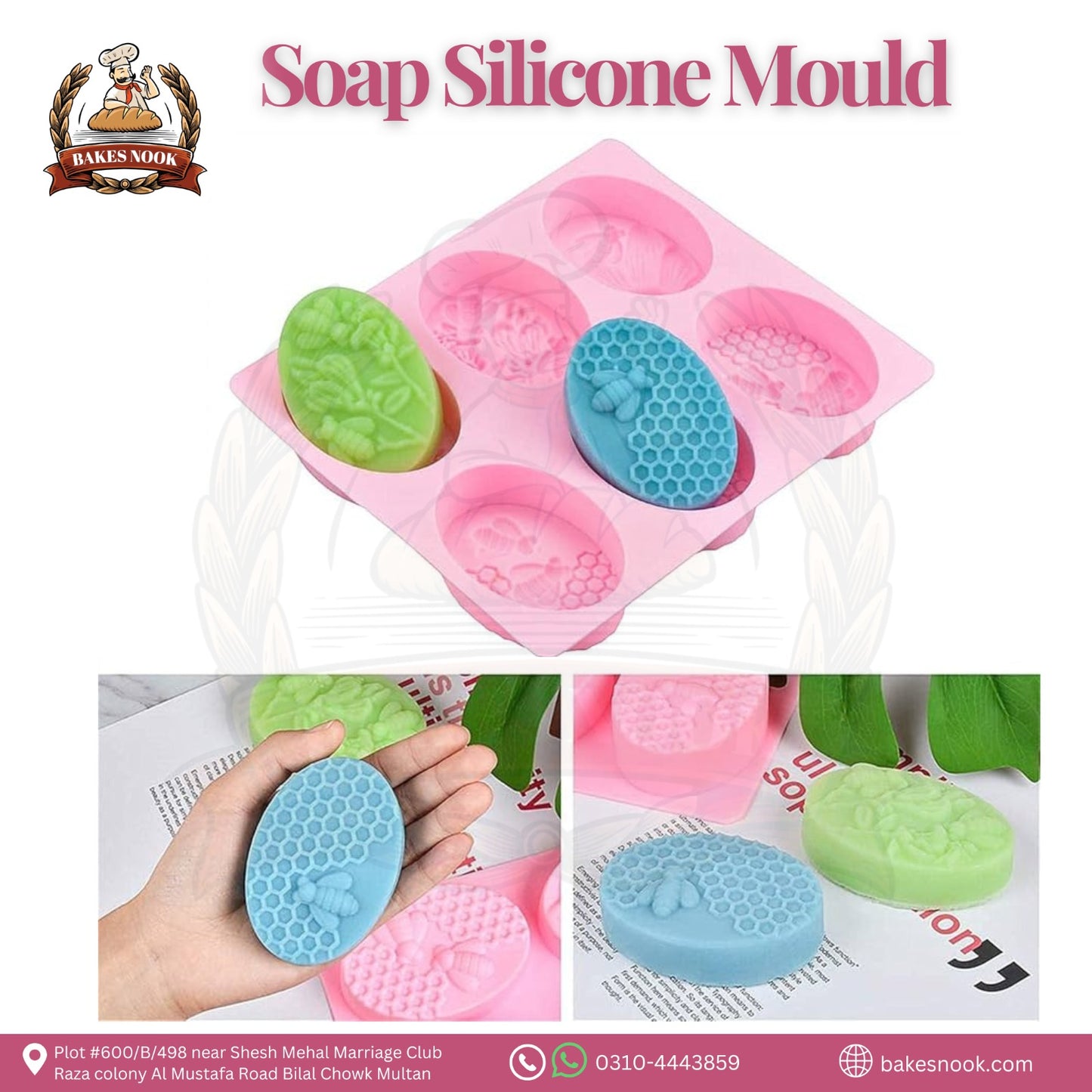 SOAP SILICONE MOULD