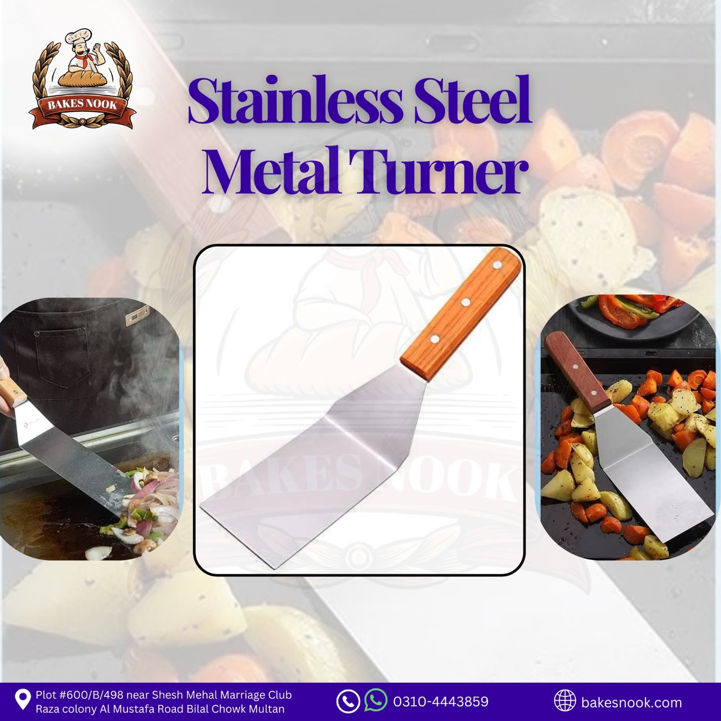 STEEL METAL TURNER MEDIUM