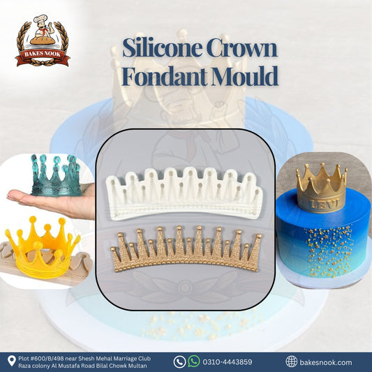 SILICONE CROWN FONDAINT MOULD