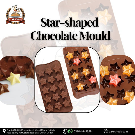 STAR SHAPE CHOCOLATE MOULD