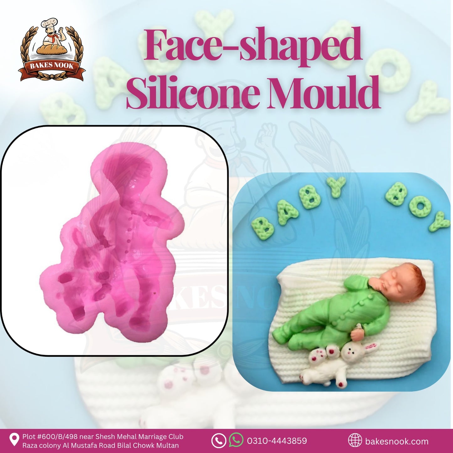 BABY SILICONE MOULD