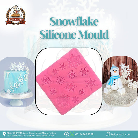 SNOWFLAKE SILICONE MOULD