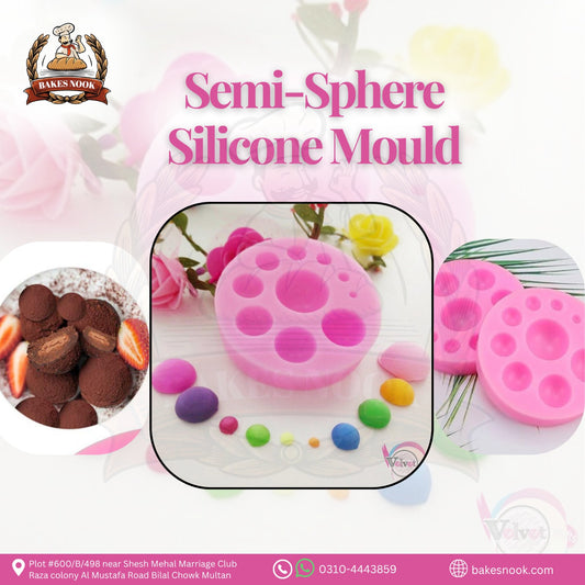 SEMI SPHERE SILICONE MOULD