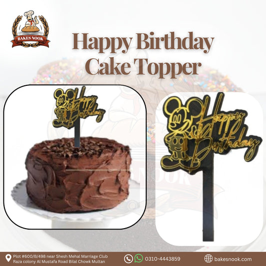 HBD MICKEY MOUSE TOOPER