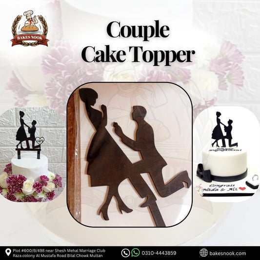 COUPLE CAKE TOOPER