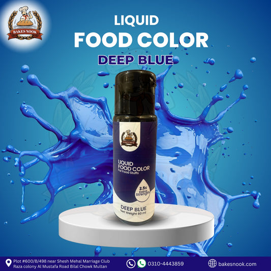 Deep Blue Liquid Food Color 60ml