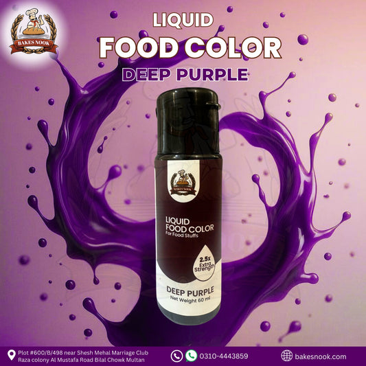 Deep Purple Liquid Food Color 60ml