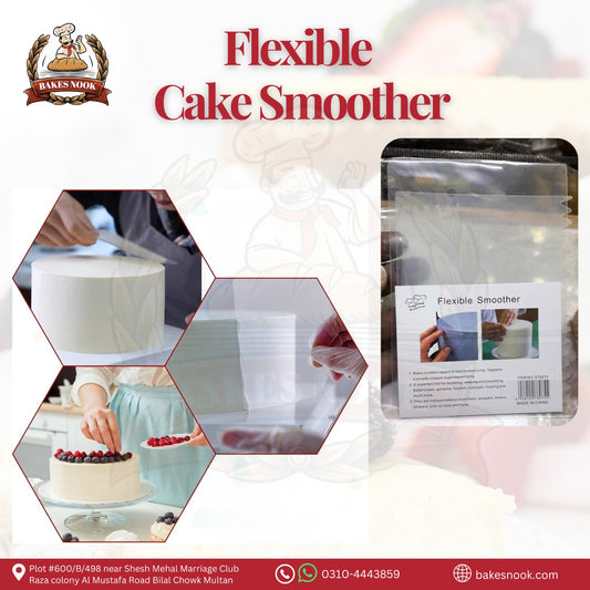FLEXIBLE CAKE SMOOTHER