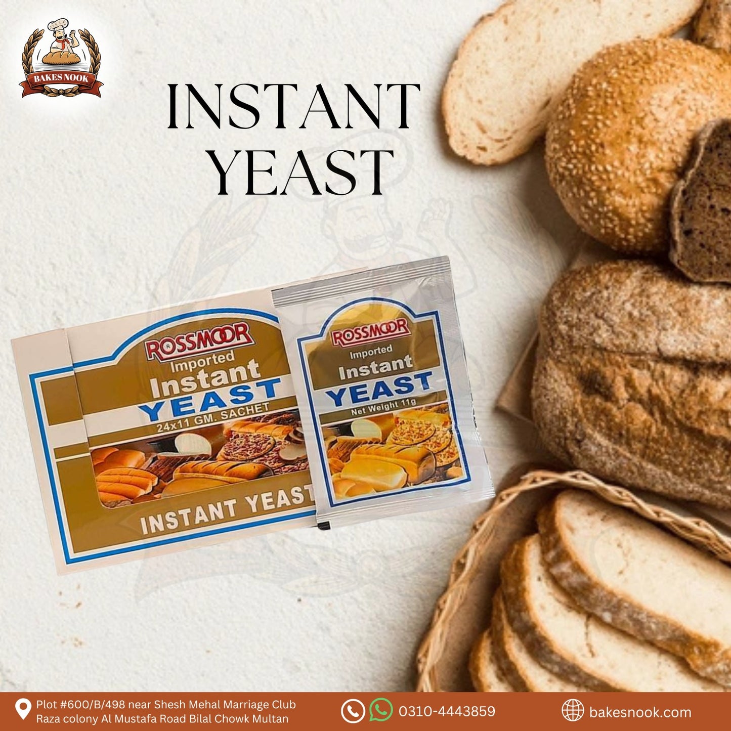 INSTANT YEAST 1 SACHET