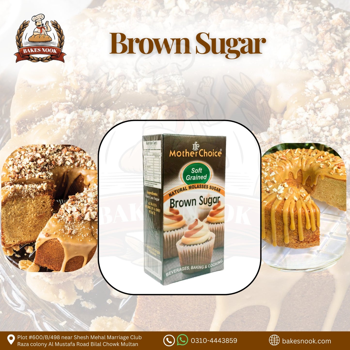 MOTHERCHOICE BROWN SUGAR 900GM