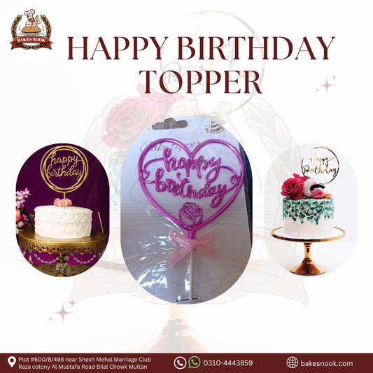 HBD HEART SHINING  TOOPER