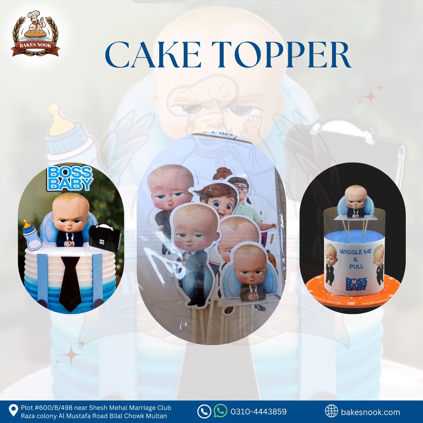BABY BOSS CAKE TOOPER THEME