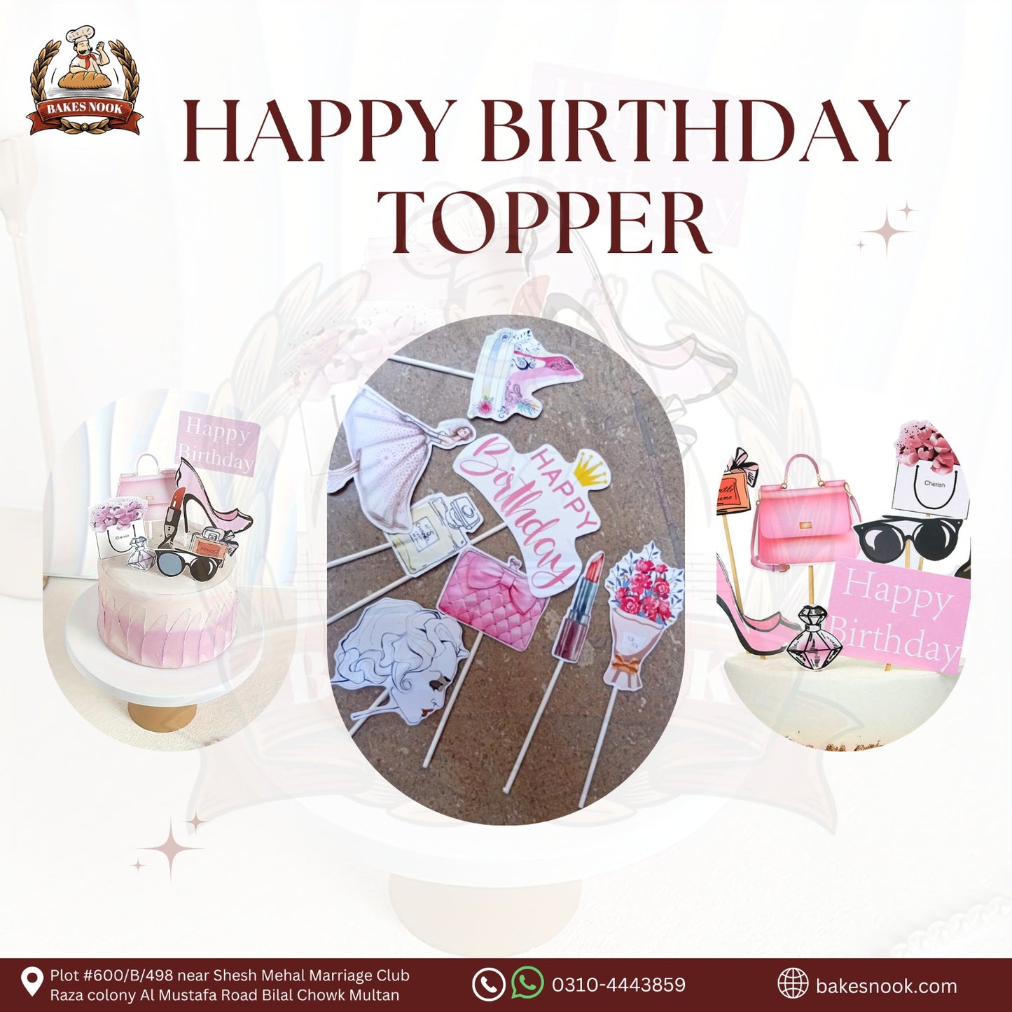 GIRL CAKE TOOPER THEME