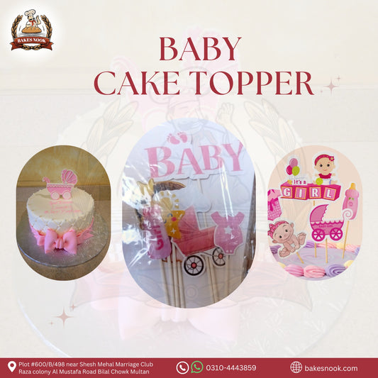 BABY GIRL CAKE TOOPER THEME
