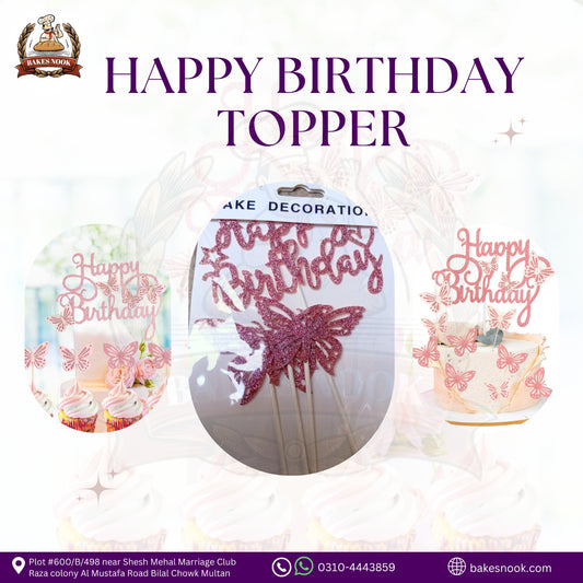 GLITTER BIRHTDAY THEME