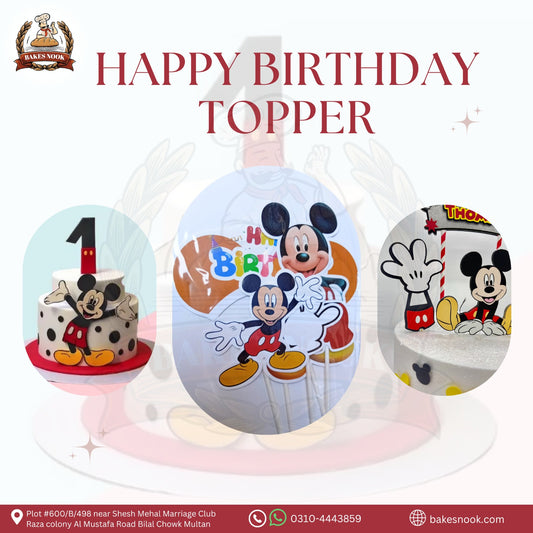 MICKEY MOUSE BIRTHDAY THEME TOOPER