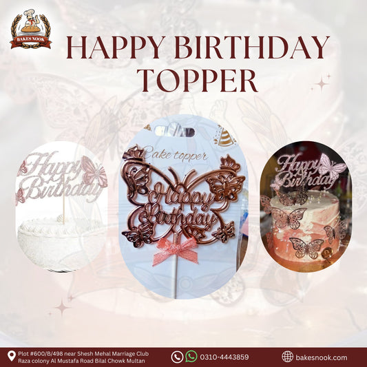 HBD BUTTERFLY SHINING TOOPER