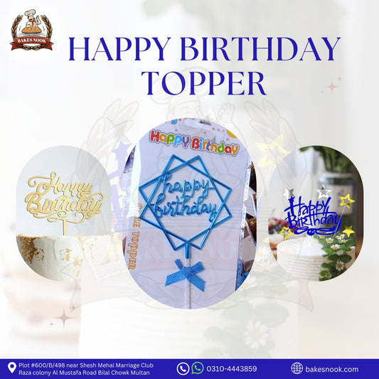 HBD CAKE TOOPER SHINING