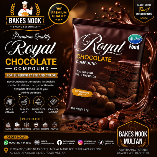 MF ROYAL CHOCLATE COMPOUND (2kg)
