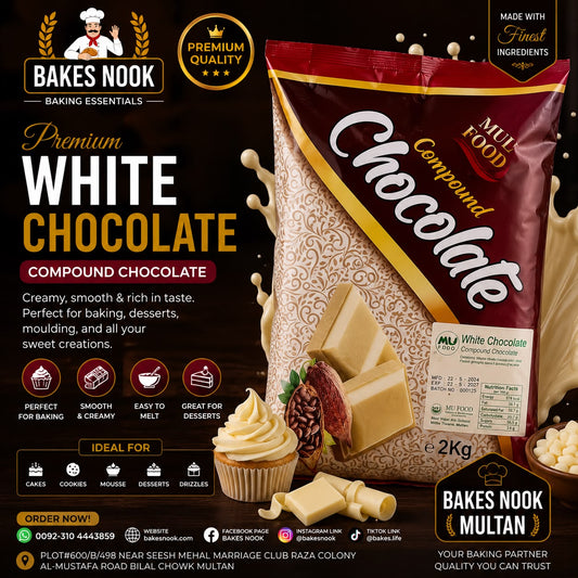 MU Food Premium White Chocolate Compound