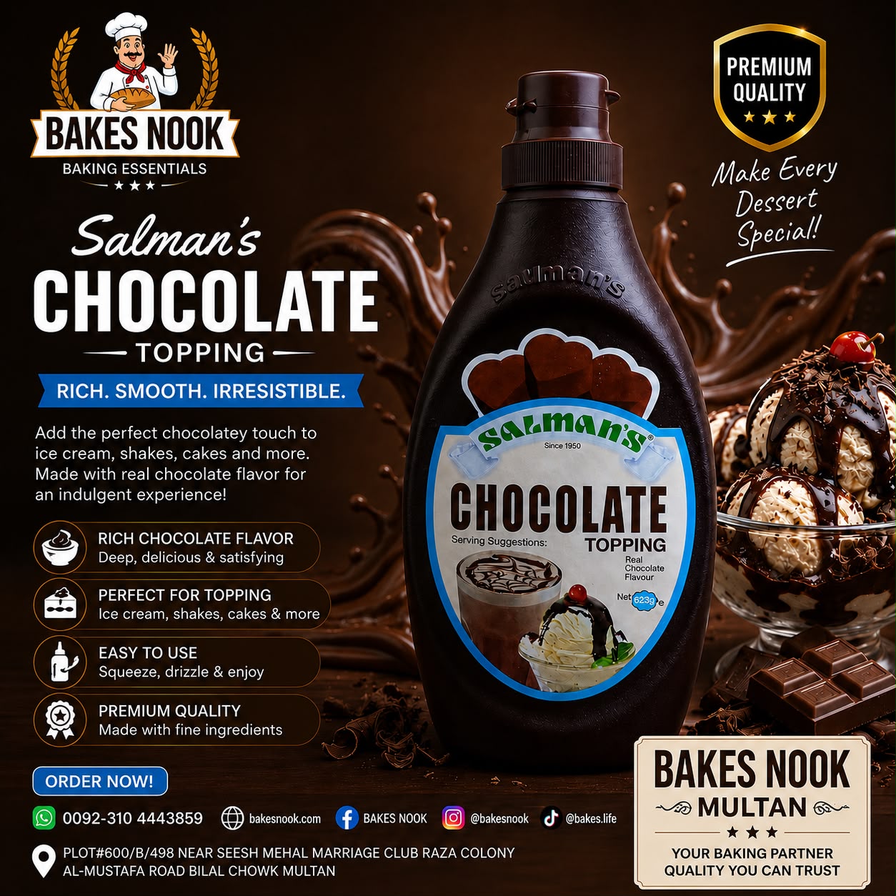 Salman's Chocolate Topping