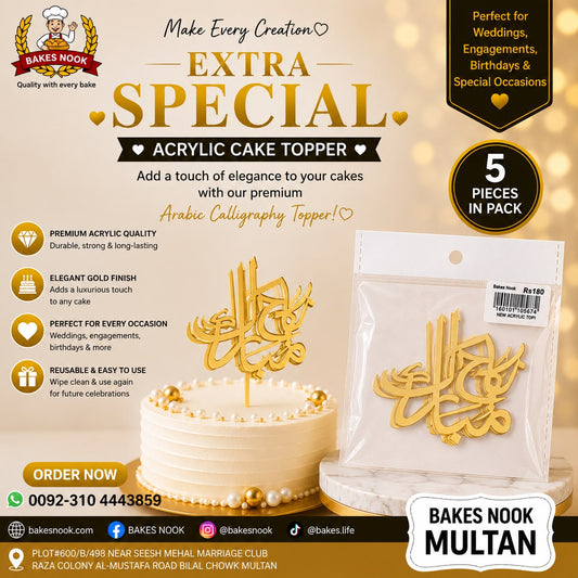 NIKKAH MUBARAK 5PCS TAG