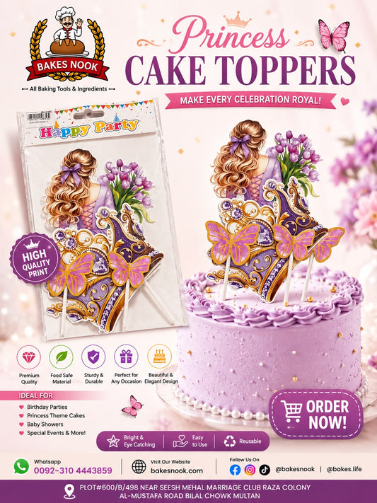 Princess Cake Toppers