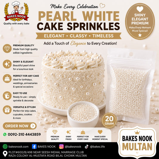 IMPORTED PEARLS WHITE 20 GM