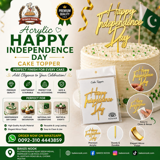 Happy Independence Day Acrylic Tag