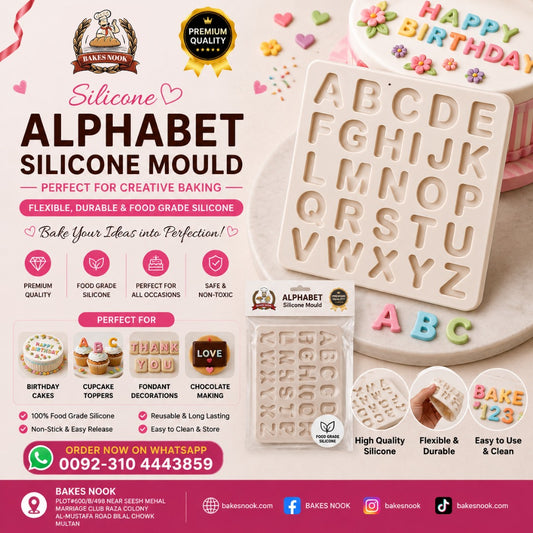 Alphabet Silicone Mould