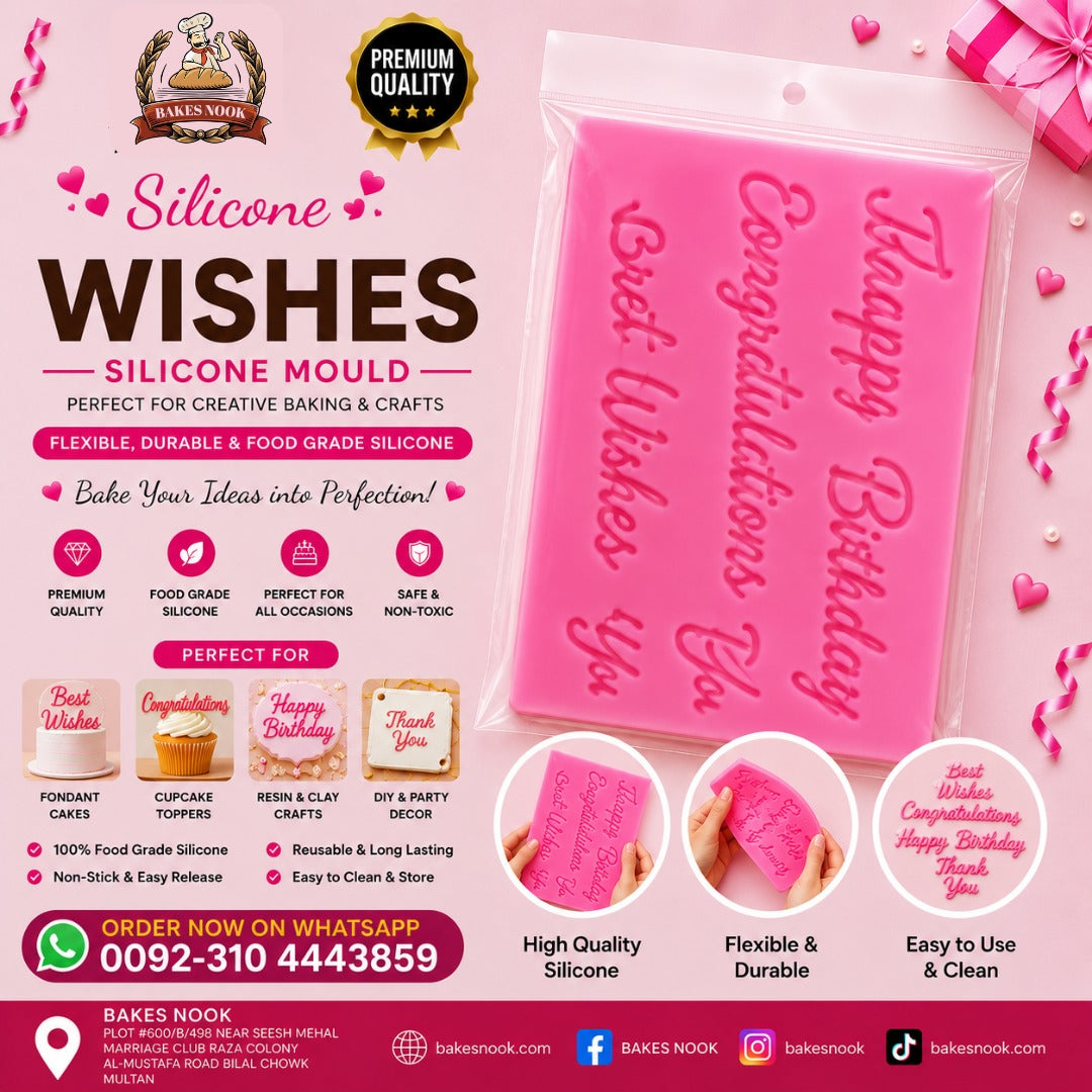Wishes Silicone Mould