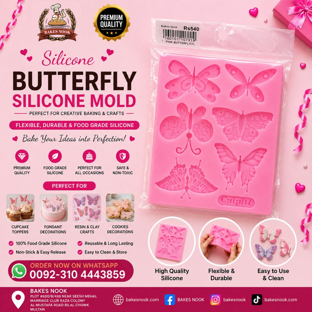 Butterfly Silicone Mould