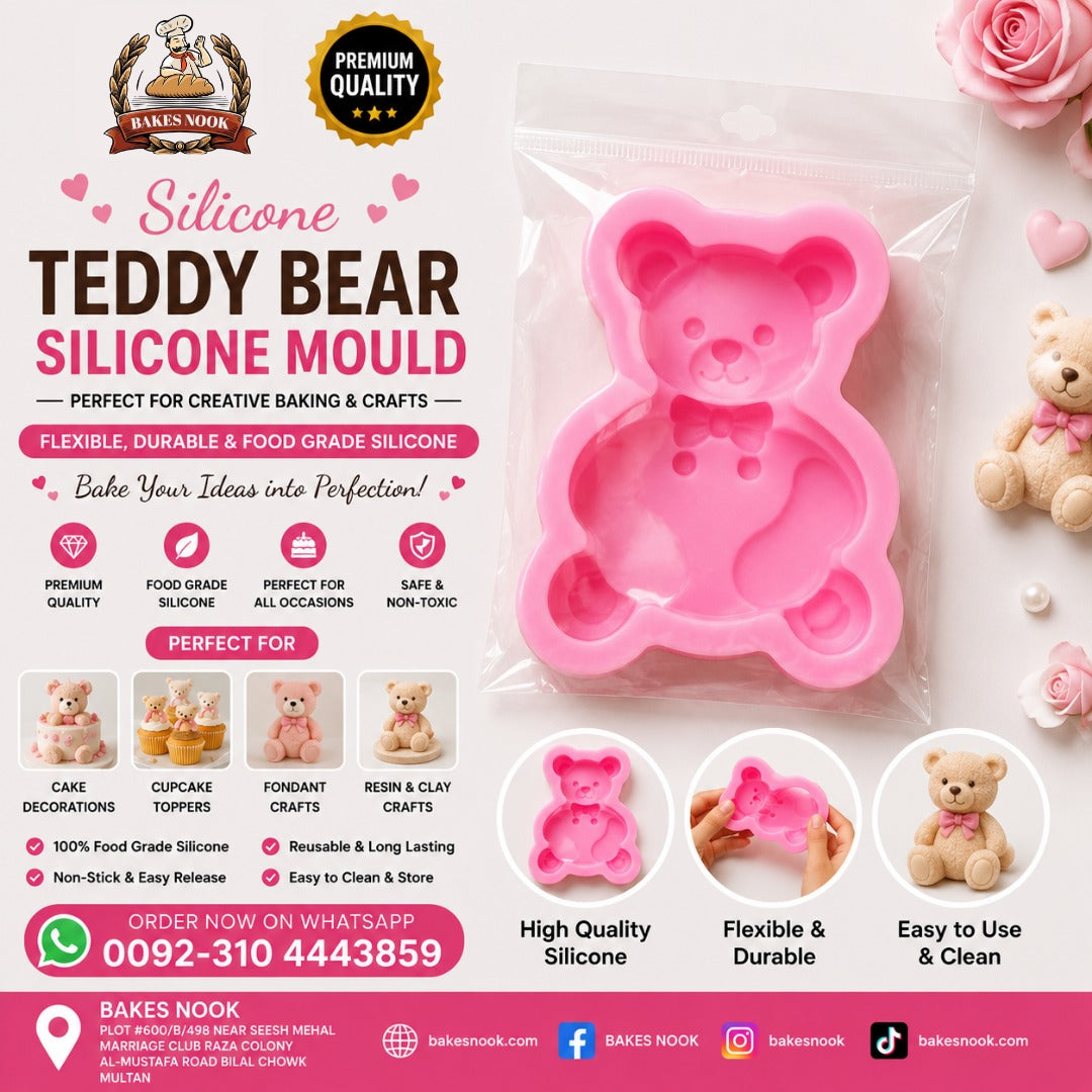 Teady Bear Silicone Mould