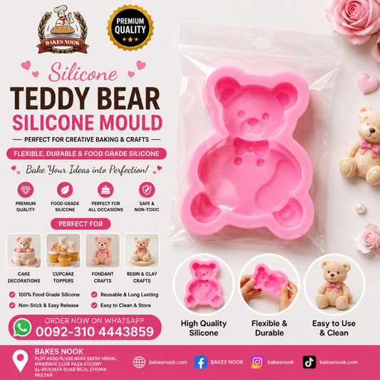 Teady Bear Silicone Mould