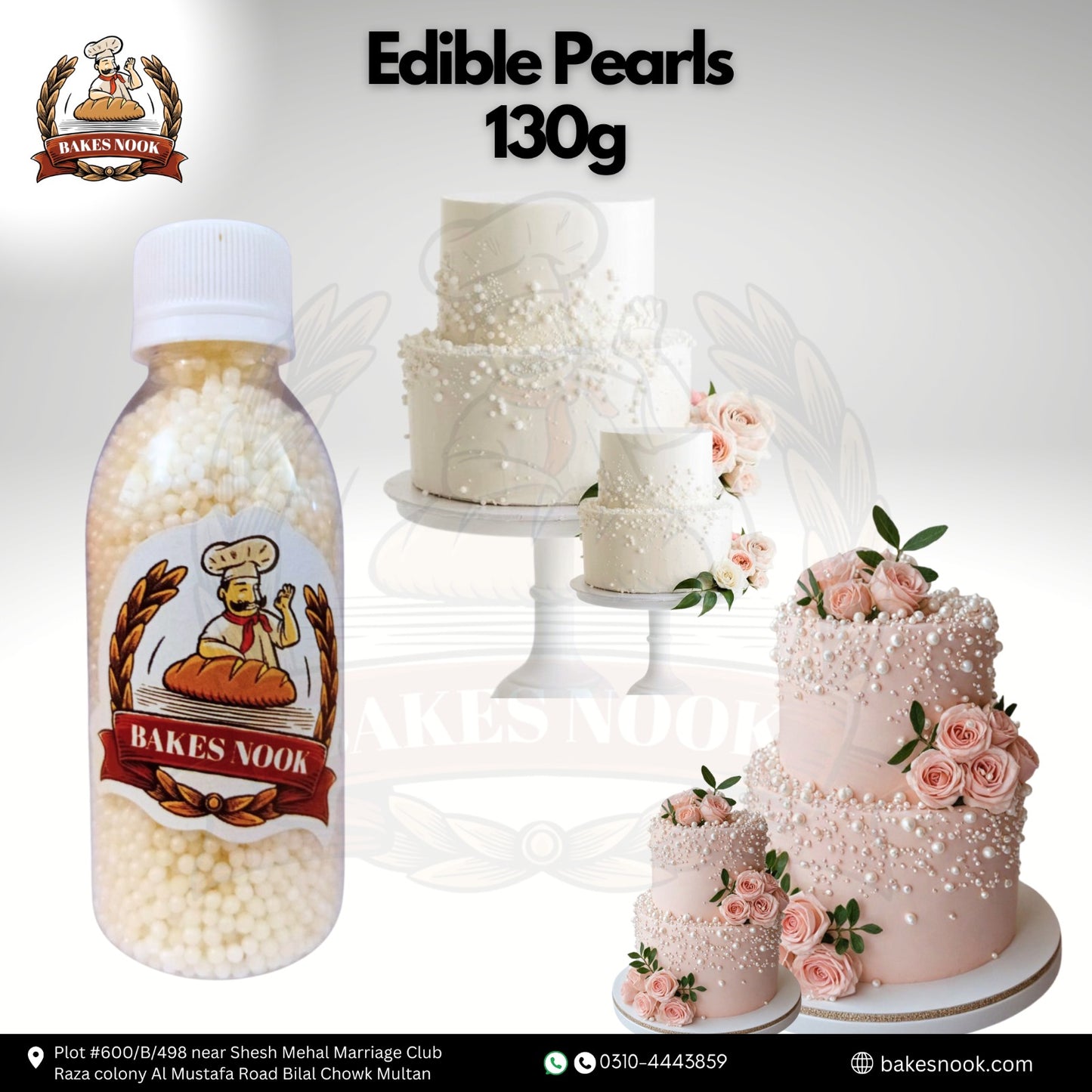 Edible Pearls by BakesNook (130g)