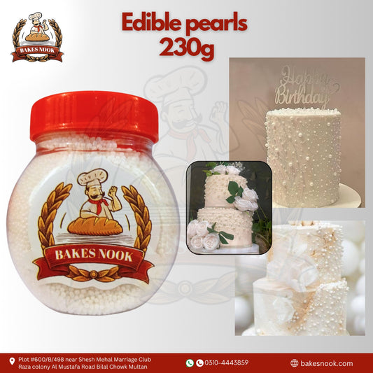 Edible Pearls by BakesNook (230g)