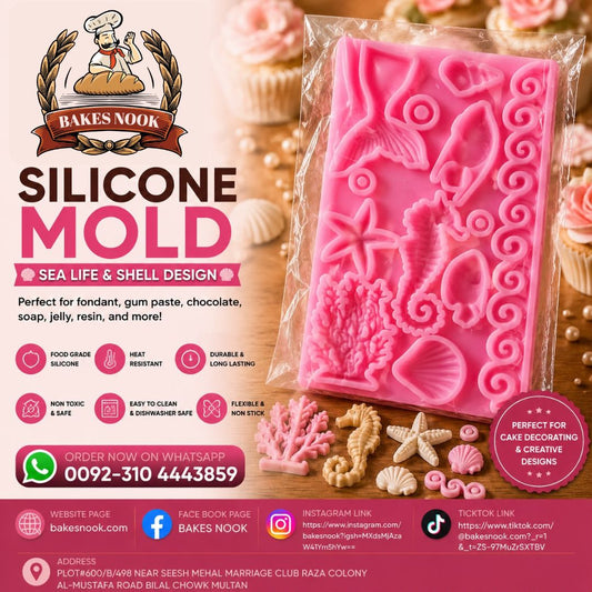 OCEAN THEME SILICONE MOULD