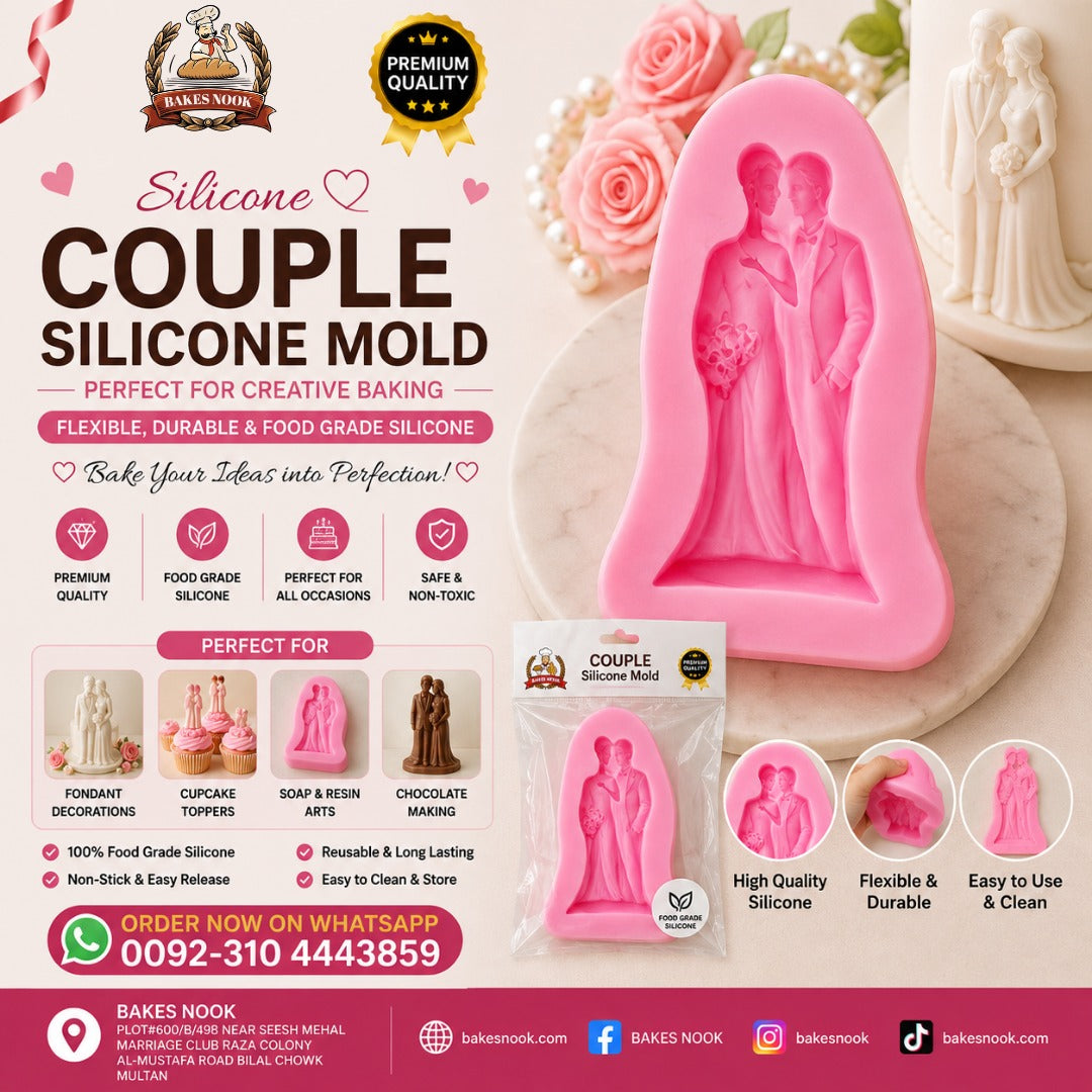 Couple Silicone Mould by BakesNook