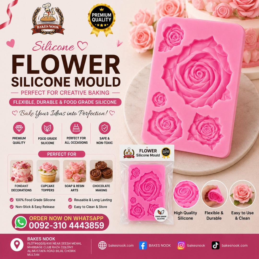 Flower Mould by BakesNook