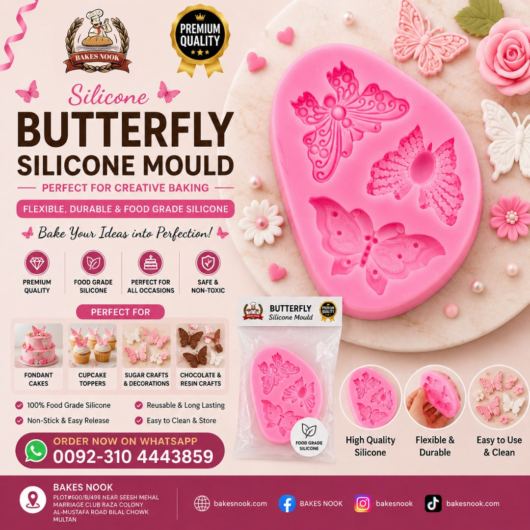 Butterfly Mould by BakesNook