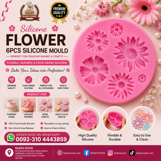 Flower Mould by BakesNook