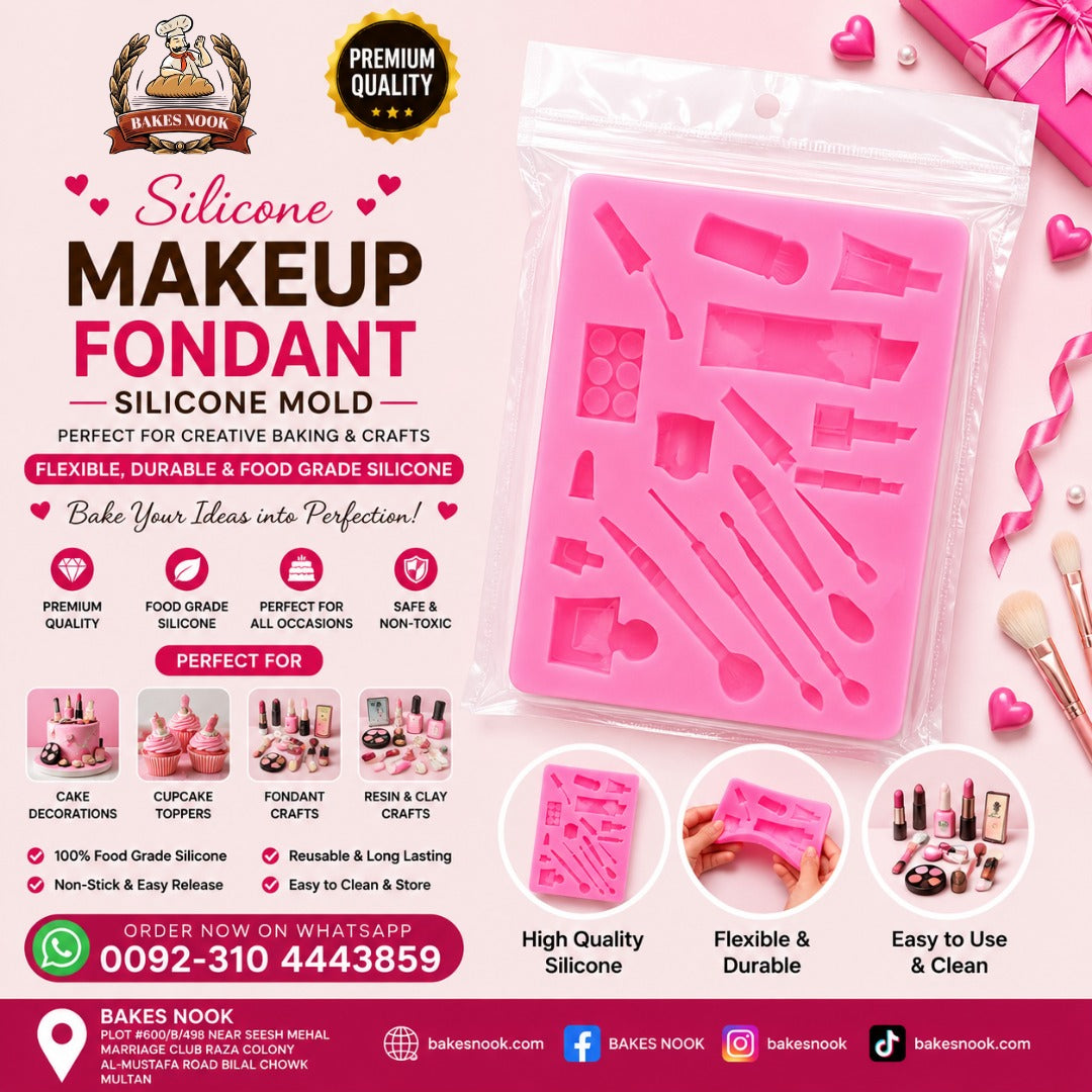 MAKEUP FONDAINT SILICONE MOLD