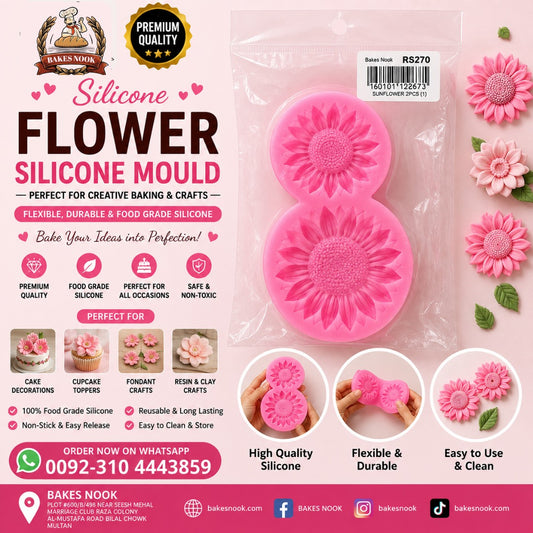 Flower Mould by BakesNook